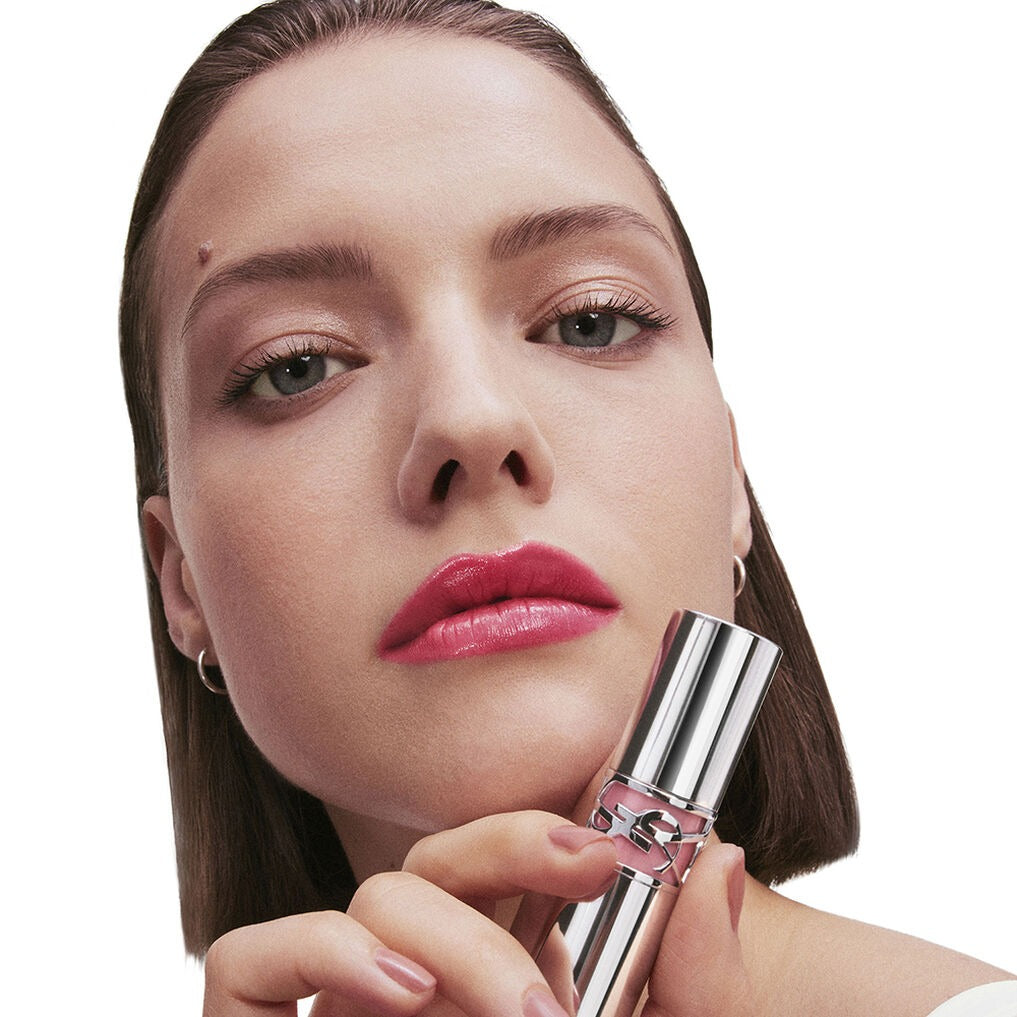 Son YSL Loveshine Lipstick #163 Raspberry Crush-Kallos