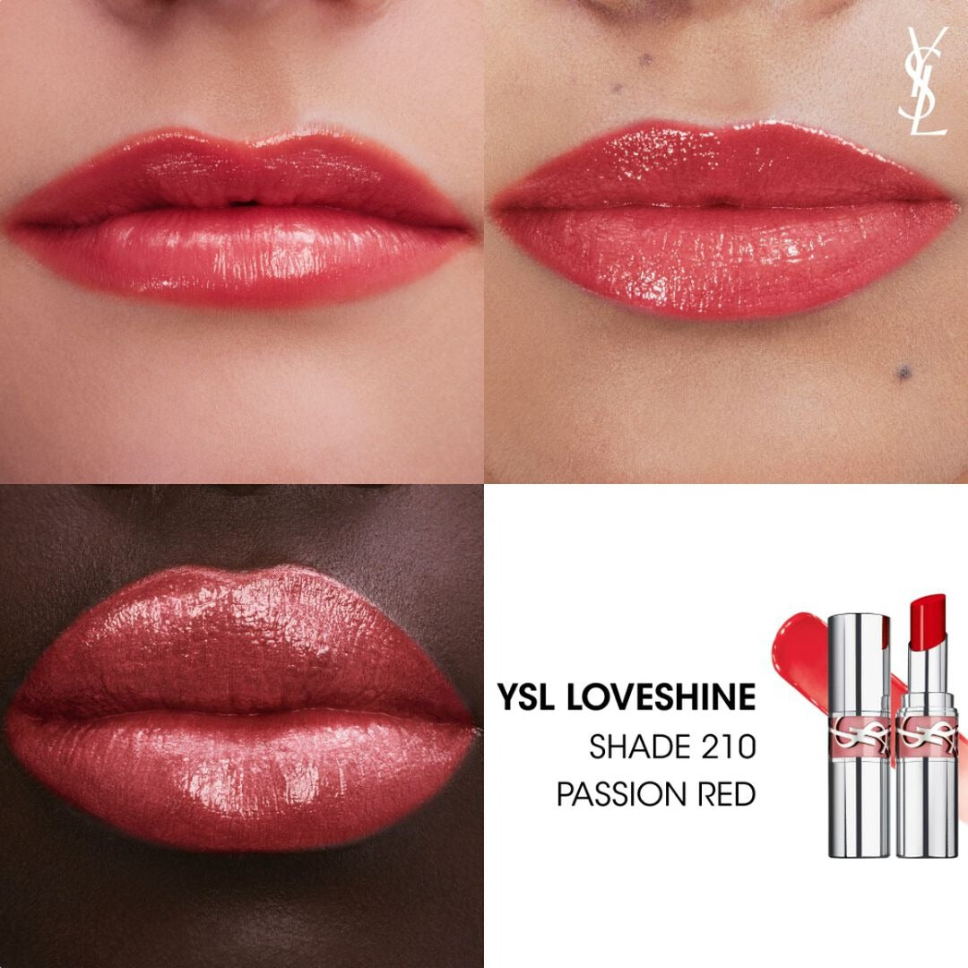 Son YSL Loveshine Lipstick #210 Passion Red