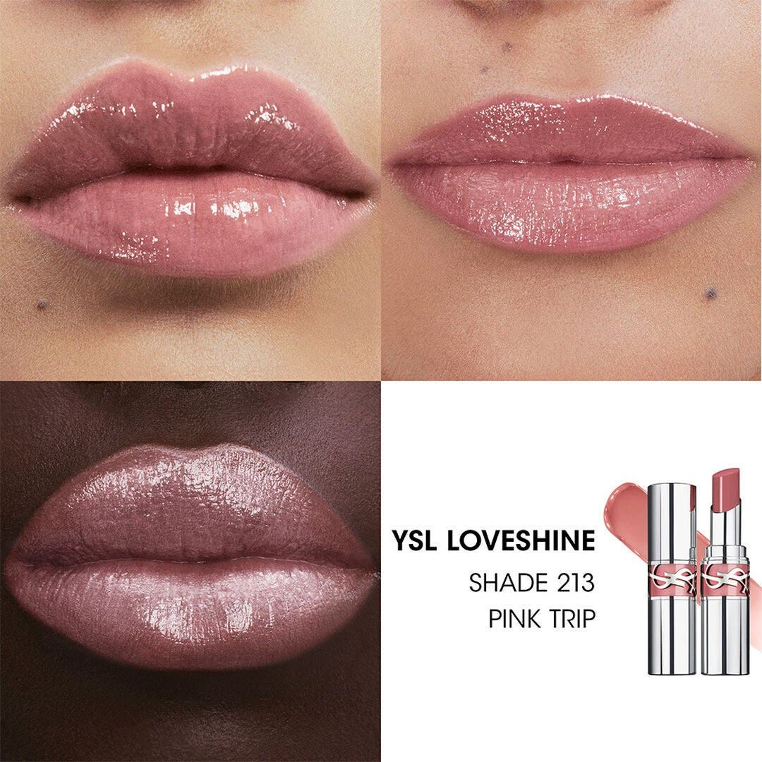 Son YSL Loveshine Lipstick #213 Pink Trip