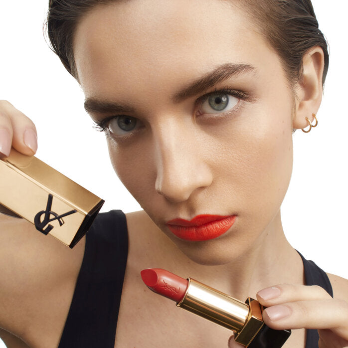 Son YSL Rouge Pur Couture Caring Satin Lipstick #O13 Le Orange - Kallos Vietnam