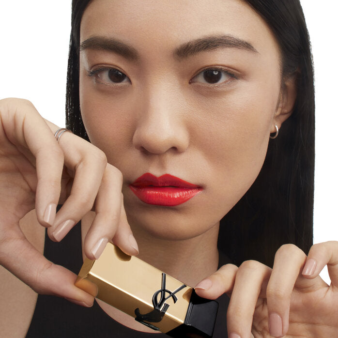 Son YSL Rouge Pur Couture Caring Satin Lipstick #O6 Pret A Porter Crimson - Kallos Vietnam