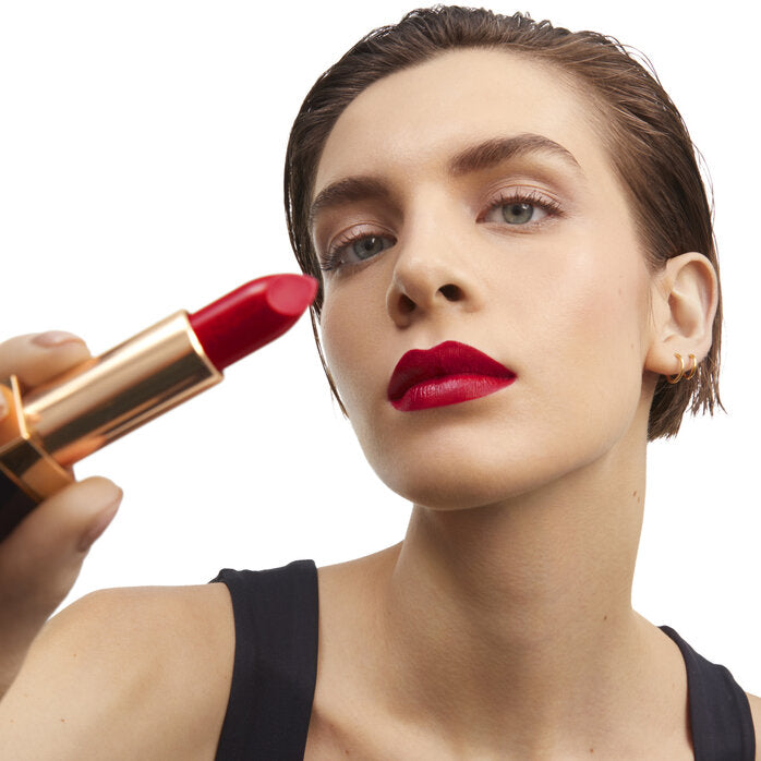 Son YSL Rouge Pur Couture Caring Satin Lipstick #R5 Subversive Ruby - Kallos Vietnam