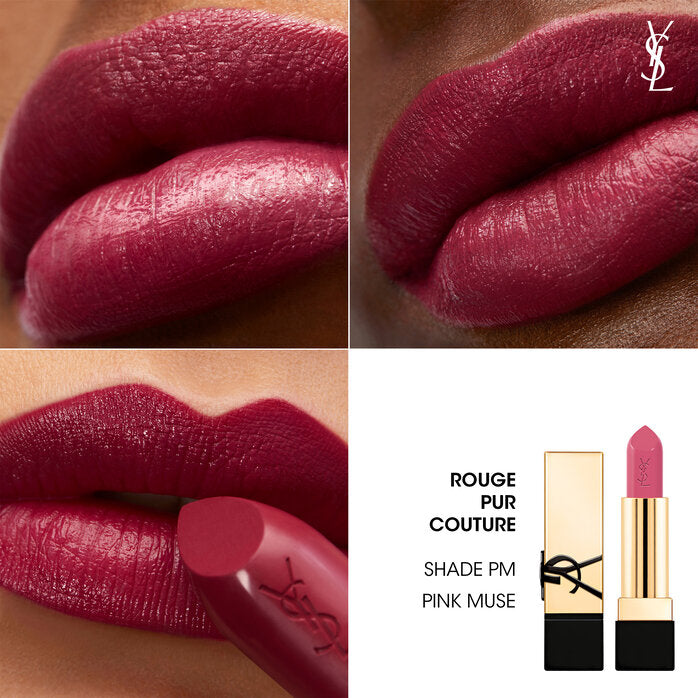 Son YSL Rouge Pur Couture Caring Satin Lipstick Refill #Pink Muse - Kallos Vietnam