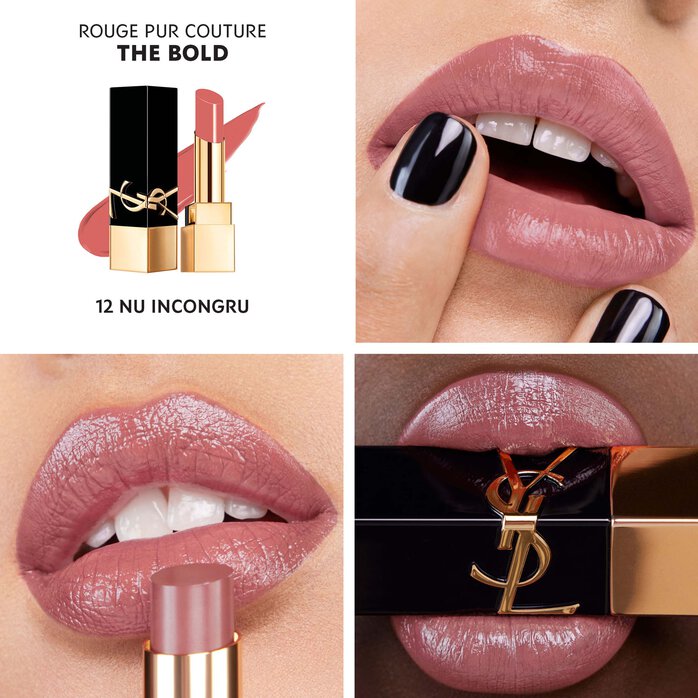 Son YSL The Bold High Pigment Lipstick #12 Nu Incongru - Kallos Vietnam