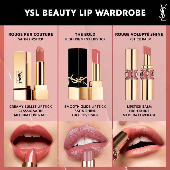 Son YSL The Bold High Pigment Lipstick #12 Nu Incongru - Kallos Vietnam