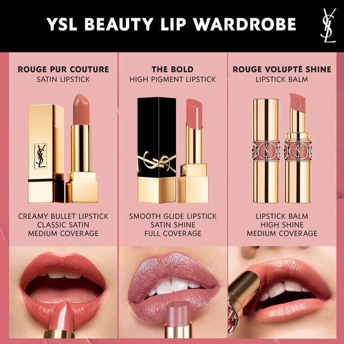 Son YSL The Bold High Pigment Lipstick #1968 Nude Statement - Kallos Vietnam
