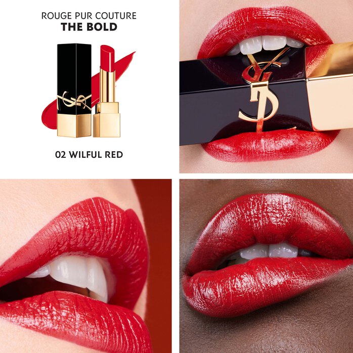 Son YSL The Bold High Pigment Lipstick #2 Wilful Red - Kallos Vietnam