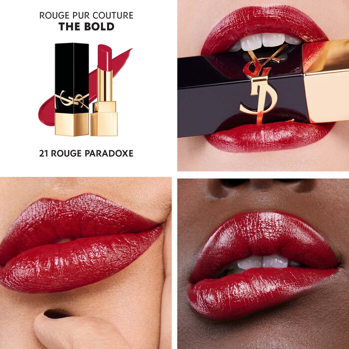 Son YSL The Bold High Pigment Lipstick #21 Rouge Paradoxe - Kallos Vietnam