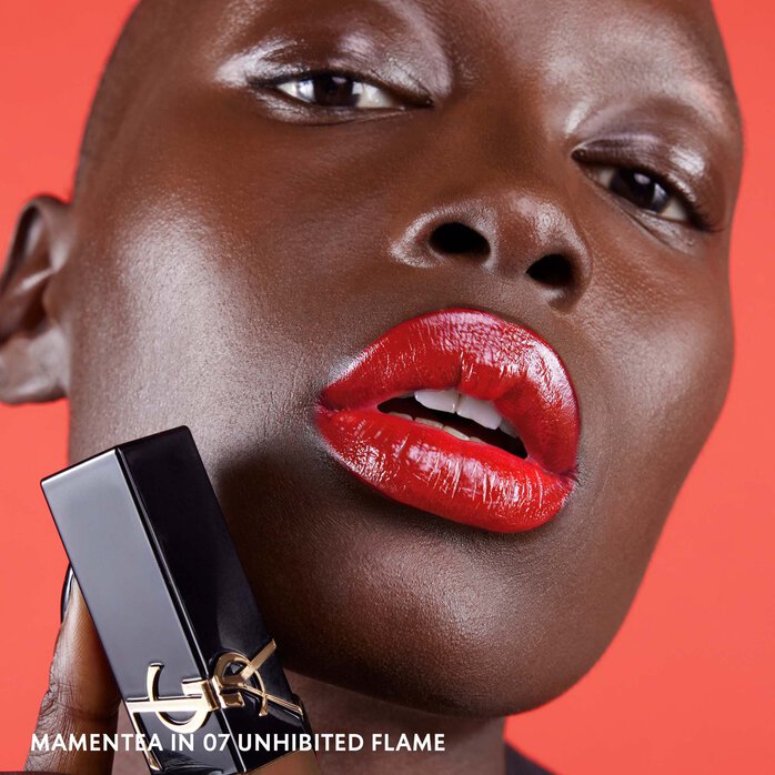 Son YSL The Bold High Pigment Lipstick #7 Unhibited Flame - Kallos Vietnam