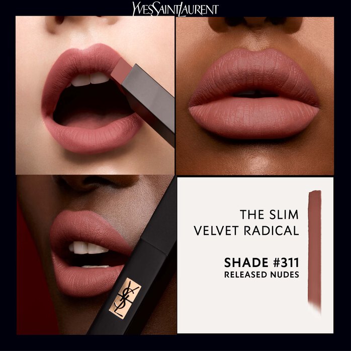 Son YSL The Slim Velvet Radical Matte Lipstick #311 Released Nude - Kallos Vietnam