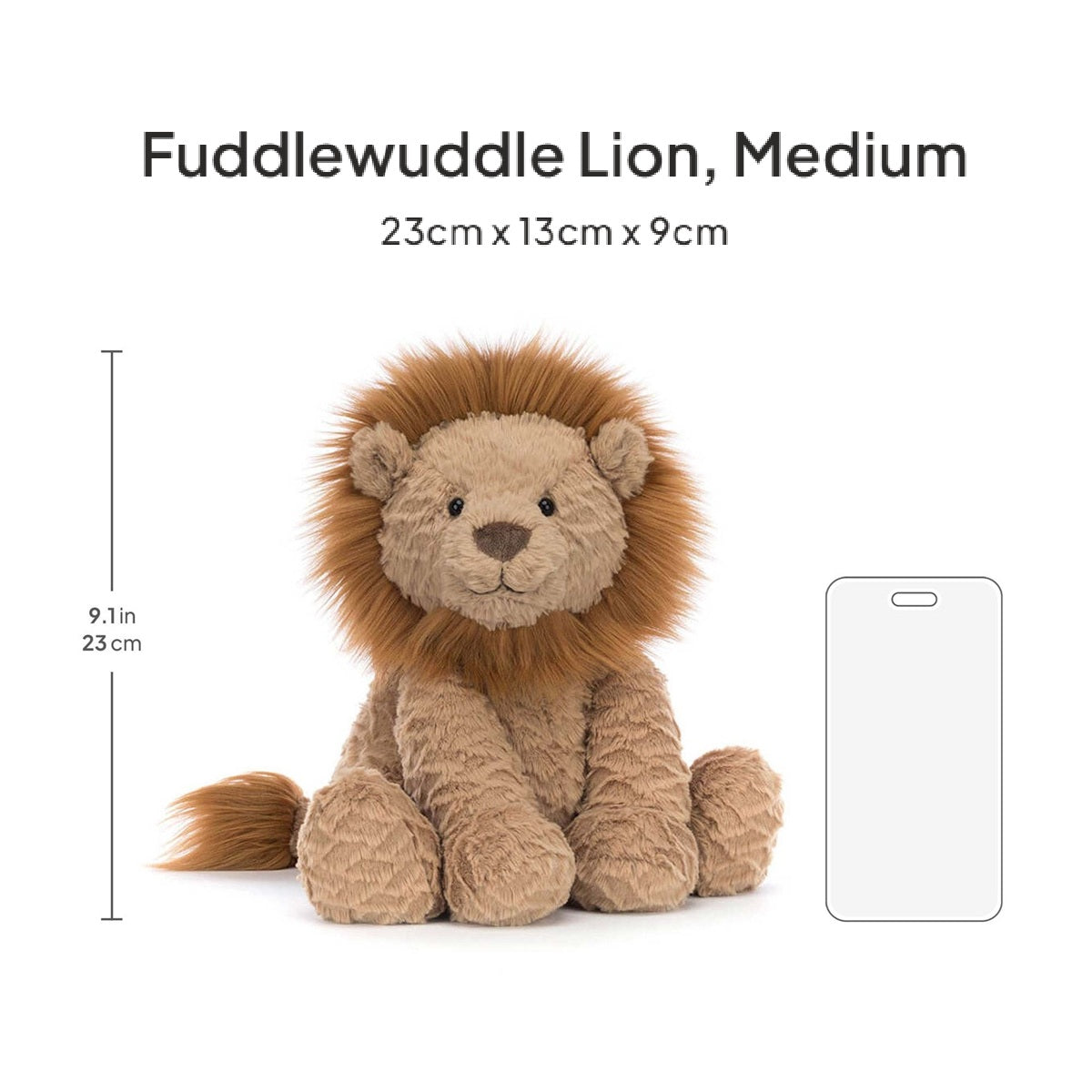 Sư Tử Bông JELLYCAT Fuddlewuddle Lion