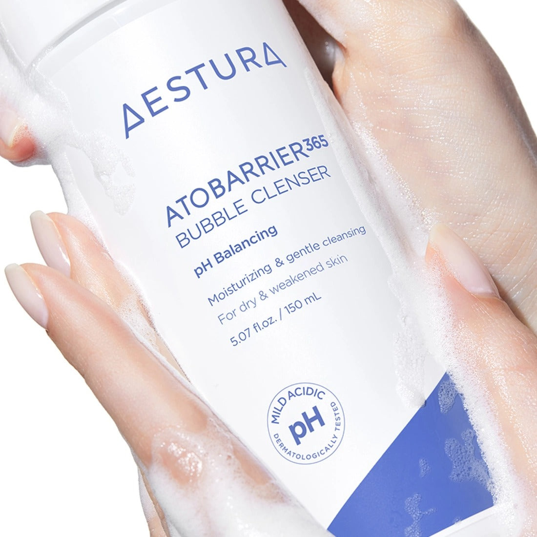 Sữa Rửa Mặt Aestura Atobarrier 365 Bubble Cleanser-Kallos
