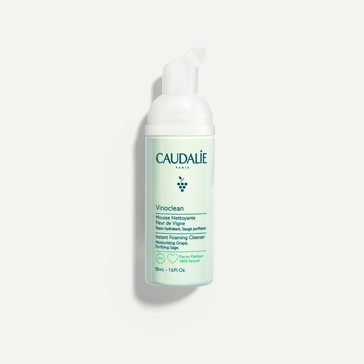 Sữa Rửa Mặt Caudalie Vinoclean Gentle Foam Cleanser #50 mL
