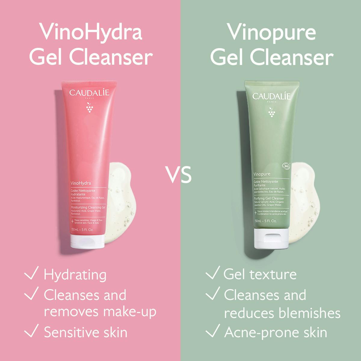Sữa Rửa Mặt Caudalie VinoHydra Moisturizing Cleansing Gel