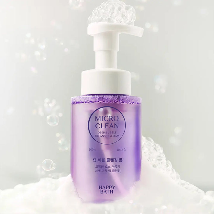 Sữa Rửa Mặt Happy Bath Micro Clean Deep Bubble Cleansing Foam-Kallos