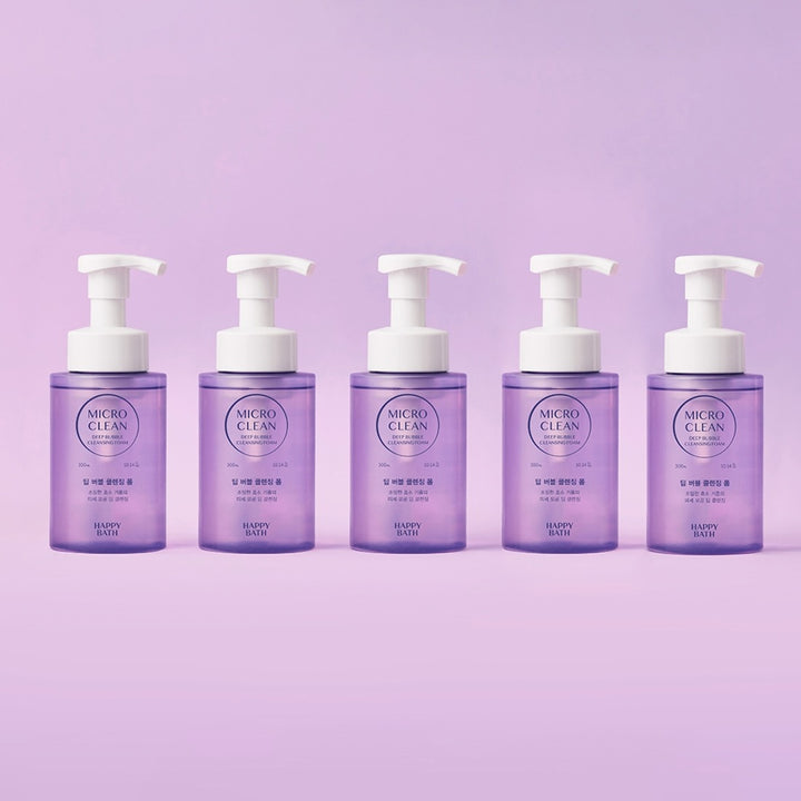 Sữa Rửa Mặt Happy Bath Micro Clean Deep Bubble Cleansing Foam-Kallos