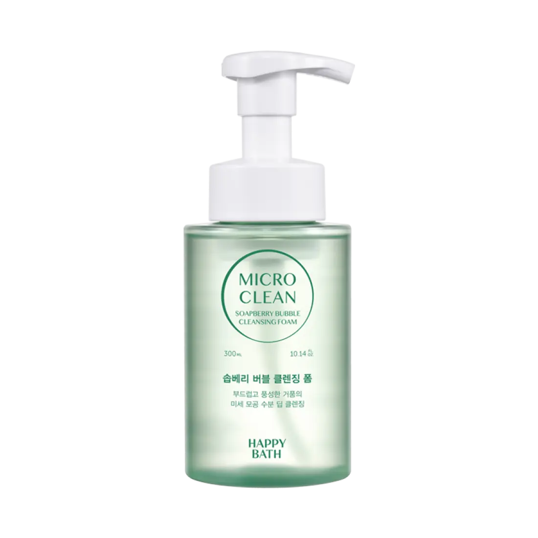 Sữa Rửa Mặt Happy Bath Micro Micellar Soapberry Moisture Bubble Foam-Kallos
