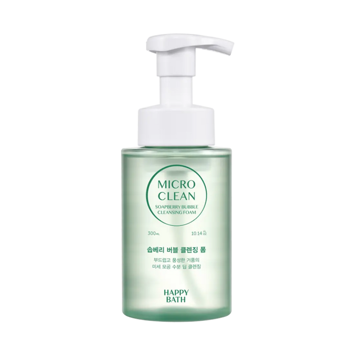 Sữa Rửa Mặt Happy Bath Micro Micellar Soapberry Moisture Bubble Foam-Kallos