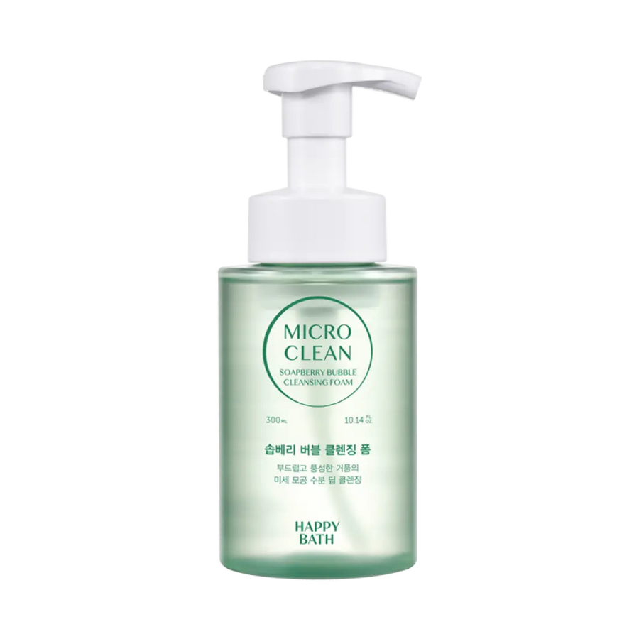 Sữa Rửa Mặt Happy Bath Micro Micellar Soapberry Moisture Bubble Foam-Kallos