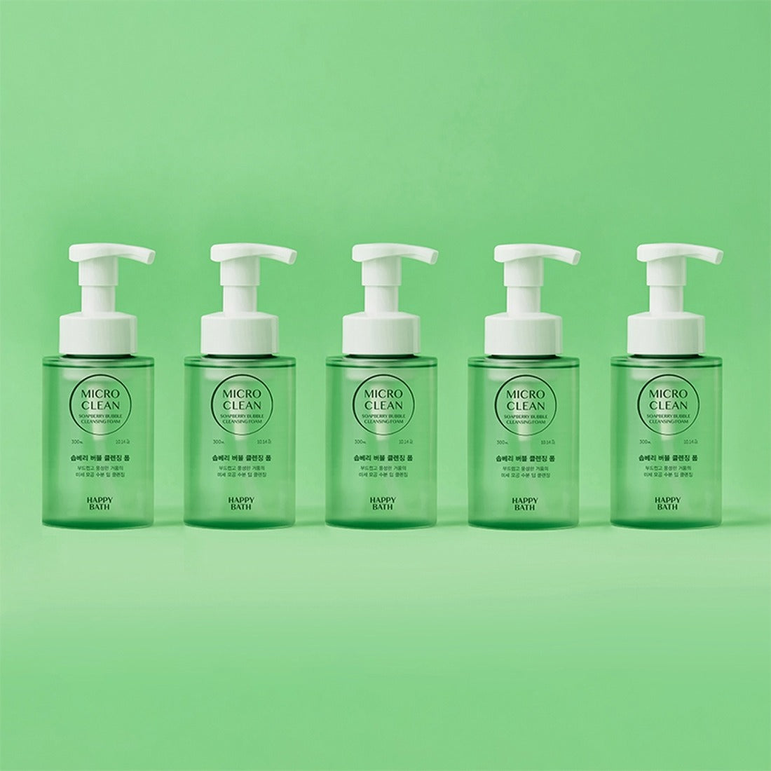 Sữa Rửa Mặt Happy Bath Micro Micellar Soapberry Moisture Bubble Foam-Kallos