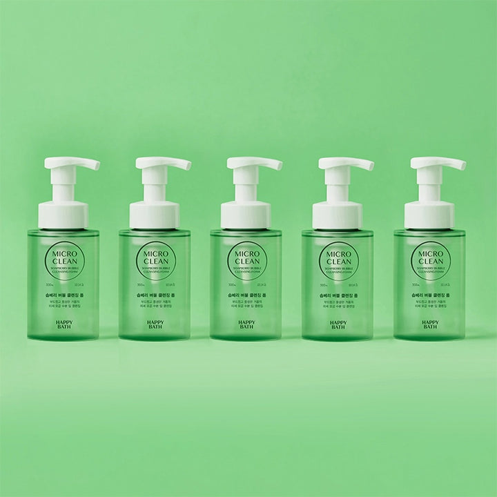 Sữa Rửa Mặt Happy Bath Micro Micellar Soapberry Moisture Bubble Foam-Kallos