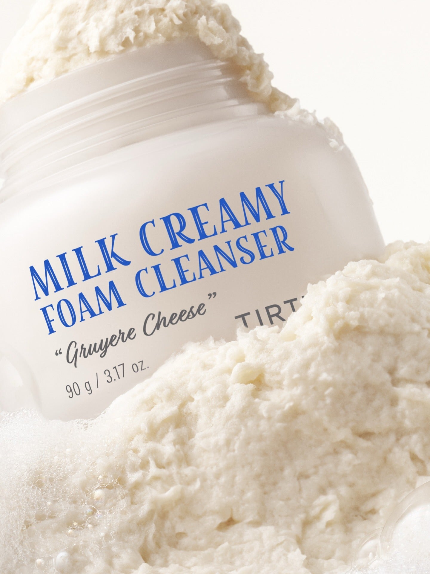 Sữa Rửa Mặt TIRTIR Milk Creamy Foam Cleanser-Kallos