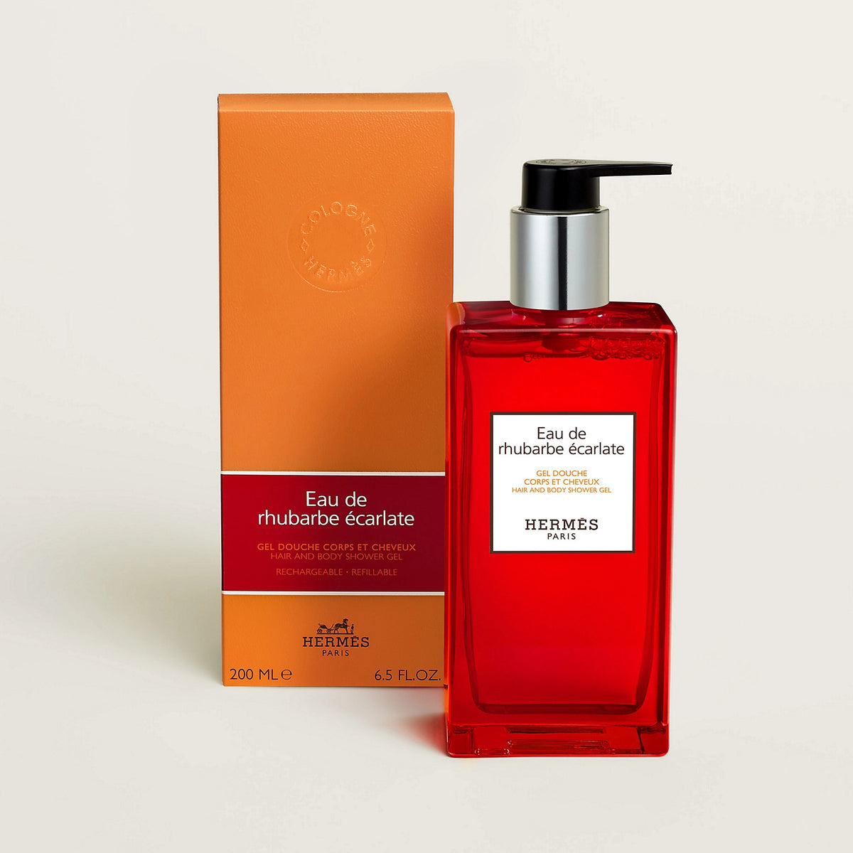 Sữa Tắm Gội HERMÈS Eau de Rhubarbe Ecarlate Hair & Body Shower Gel - Kallos Vietnam