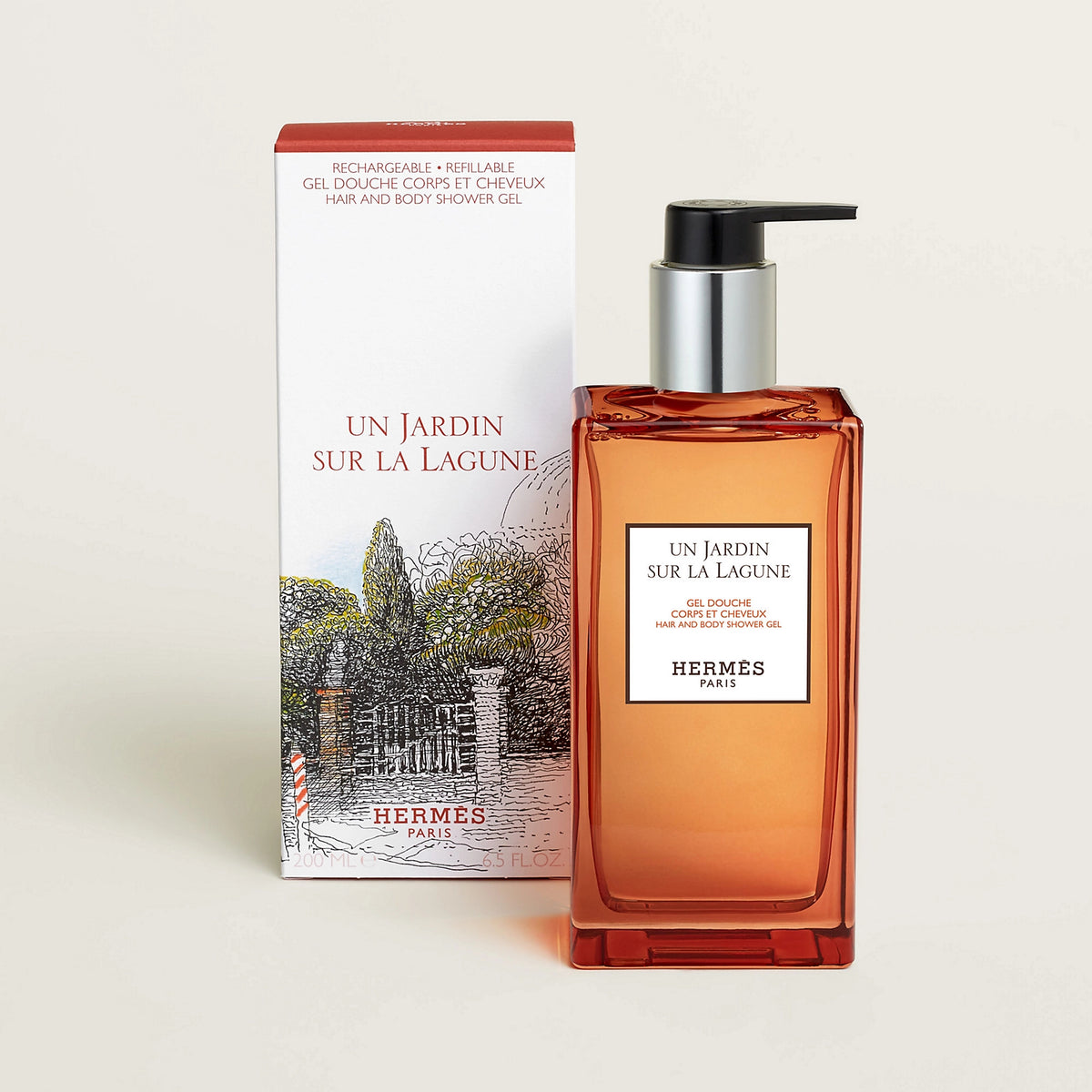 Sữa Tắm Gội HERMÈS Un Jardin sur la Lagune Hair & Body Shower Gel