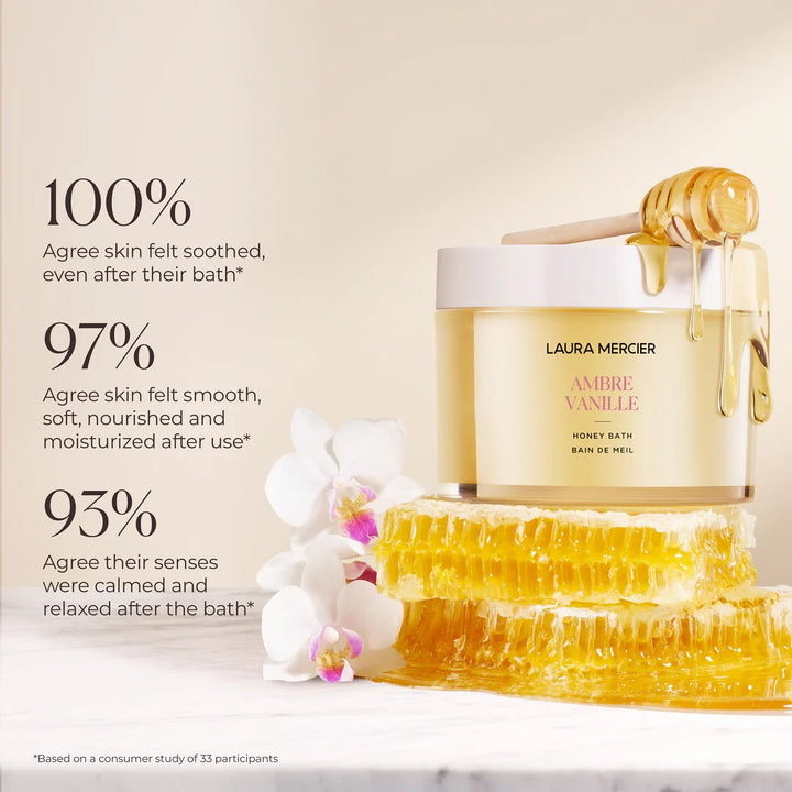 Sữa Tắm Laura Mercier Ambre Vanille Honey Bath-Kallos