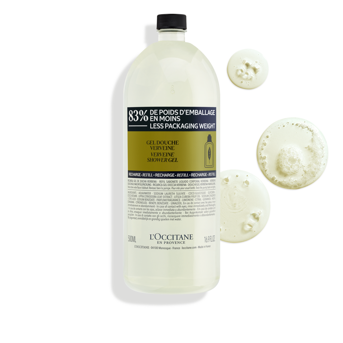 Sữa Tắm L'OCCITANE Verbena Shower Gel Refill