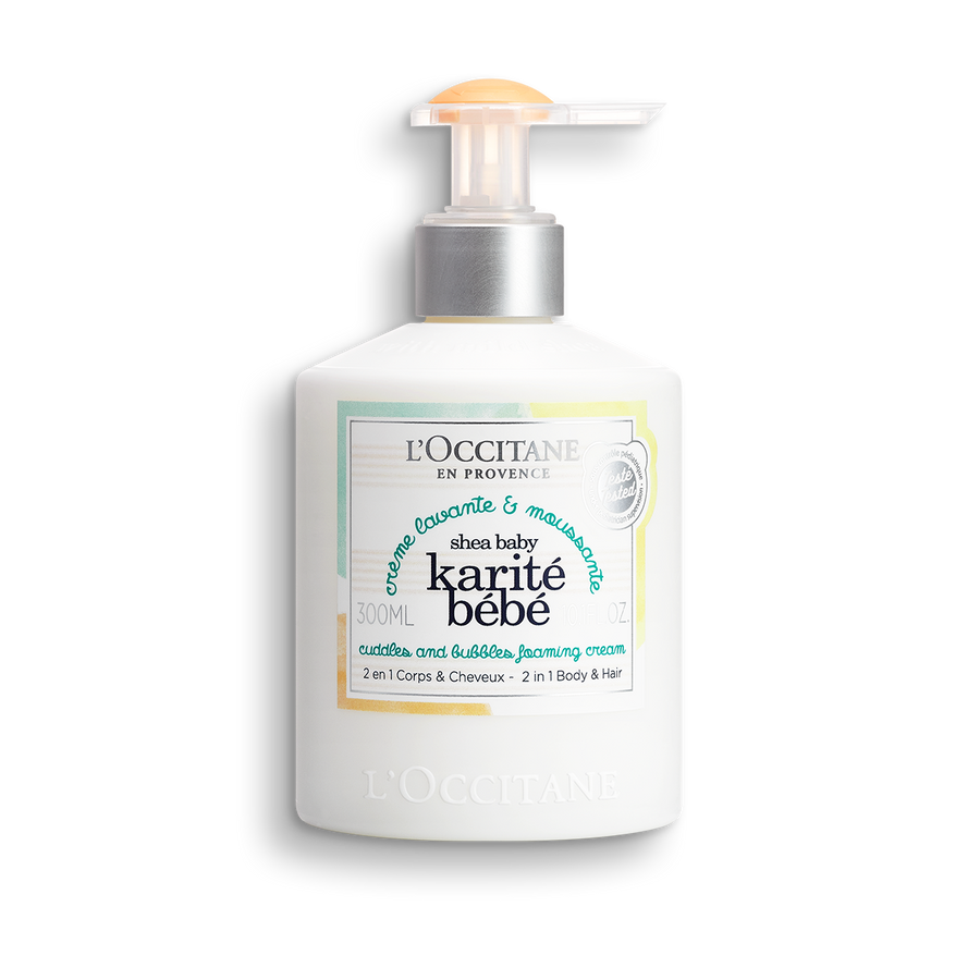 Sữa Tắm Trẻ Em L'OCCITANE Shea Baby Cuddles & Bubbles Foaming Cream-Kallos