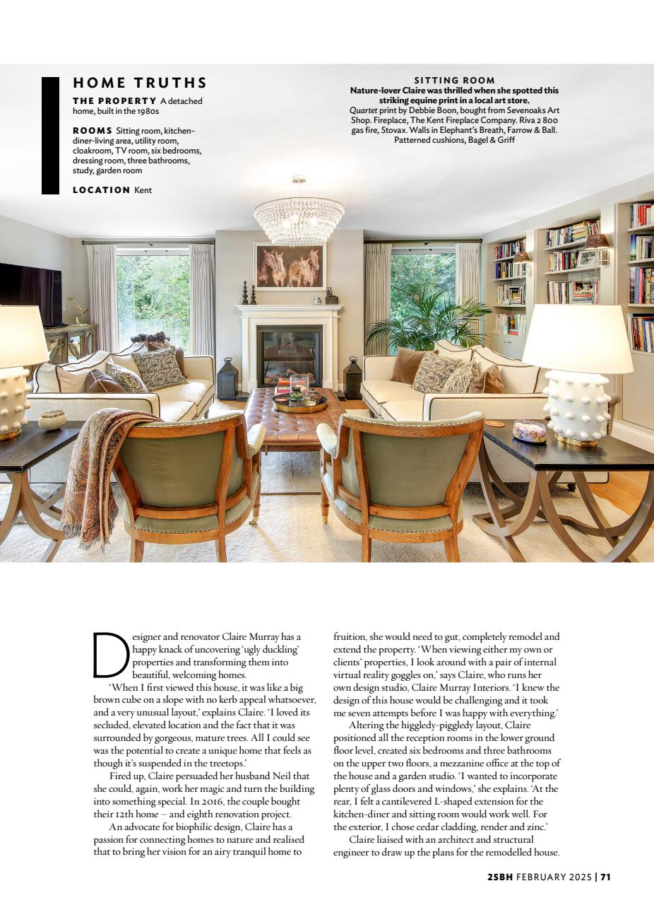 Tạp Chí 25 Beautiful Homes Magazine #February 2025 - Kallos Vietnam