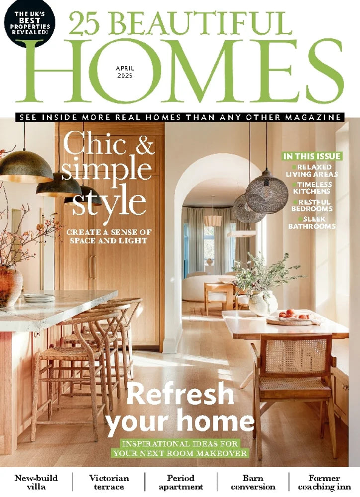 Tạp Chí 25 Beautiful Homes Magazine #April 2025-Kallos