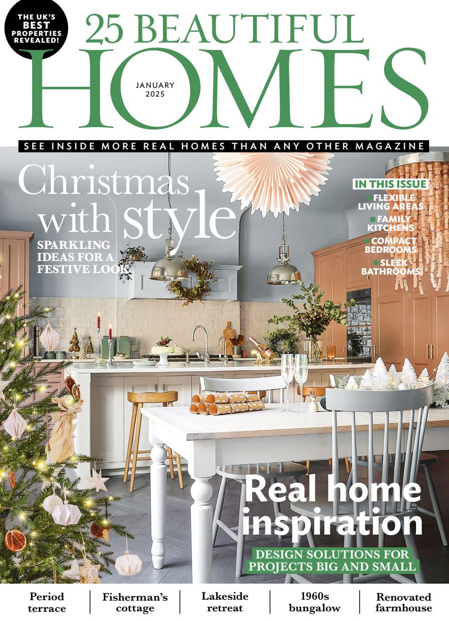 Tạp Chí 25 Beautiful Homes Magazine #January 2025 - Kallos Vietnam