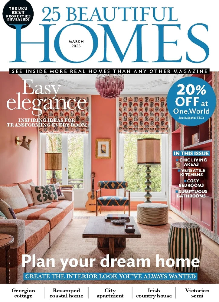Tạp Chí 25 Beautiful Homes Magazine #March 2025 - Kallos Vietnam