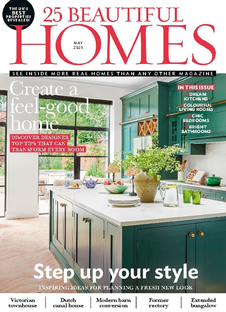 Tạp Chí 25 Beautiful Homes Magazine #May 2025-Kallos