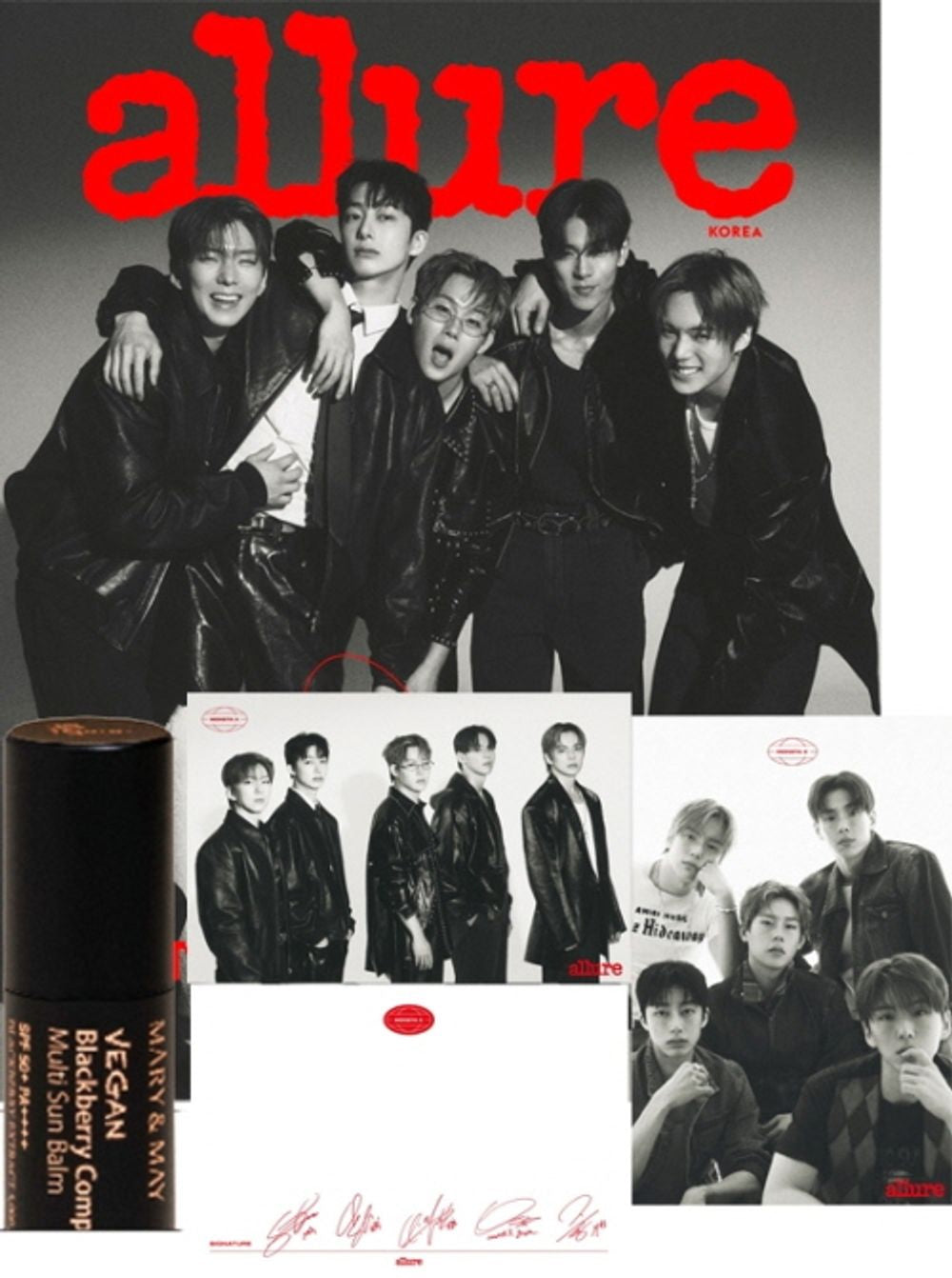 Tạp Chí Allure (Korea) Magazine #July 2025 - MONSTA X Group-Kallos