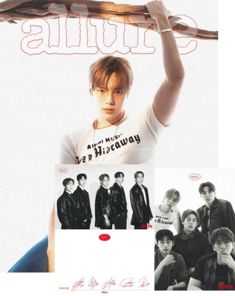 Tạp Chí Allure (Korea) Magazine #July 2025 - MONSTA X Minhyuk-Kallos
