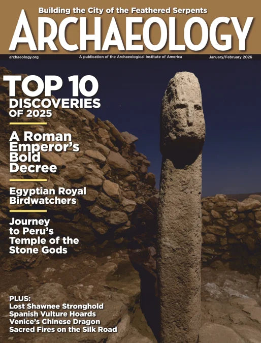 Tạp Chí Archaeology (USA) Magazine #January / February 2026-Kallos