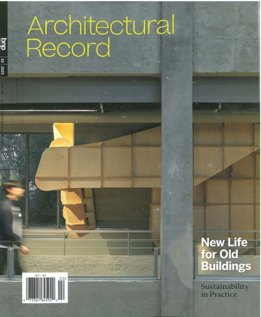 Tạp Chí Architectural Record Magazine #February 2025 - Kallos Vietnam