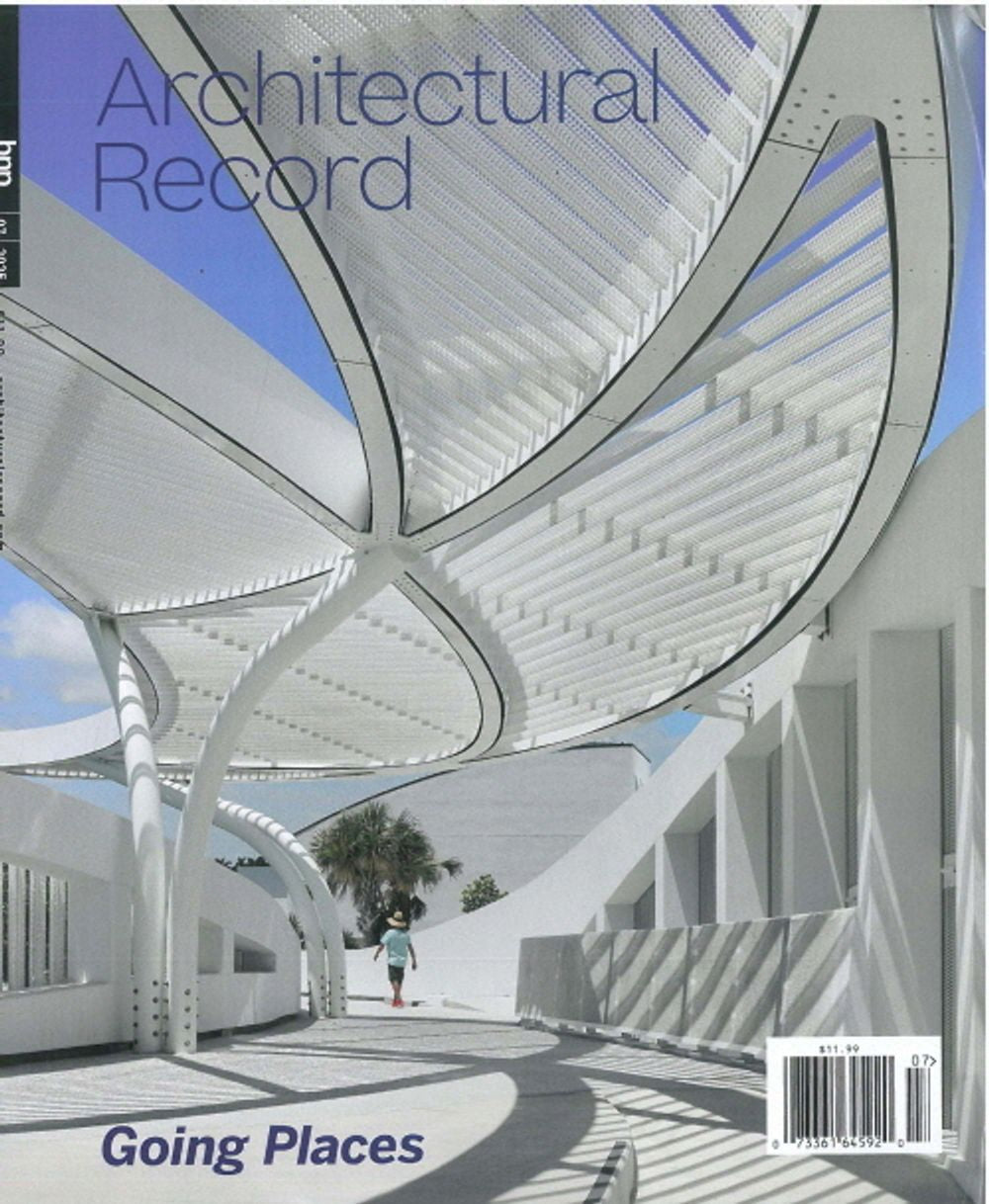 Tạp Chí Architectural Record (USA) Magazine #July 2025