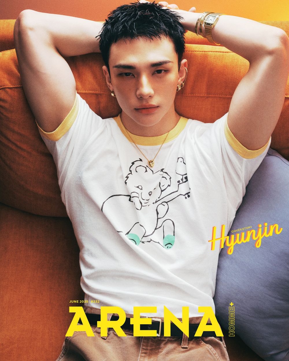 Tạp Chí ARENA Homme+ (Korea) Magazine #June 2025 - Stray Kids