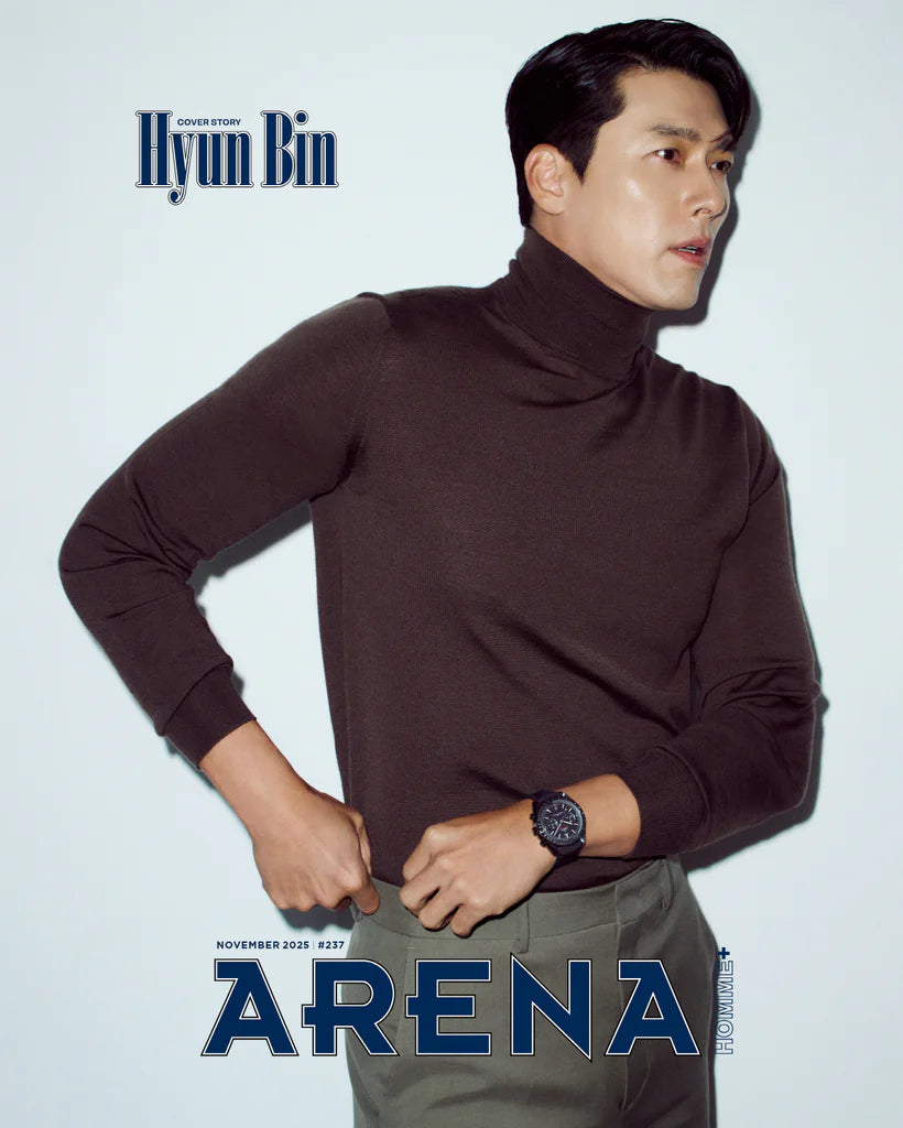 Tạp Chí ARENA Homme+ (Korea) Magazine #November 2025 - Hyun Bin