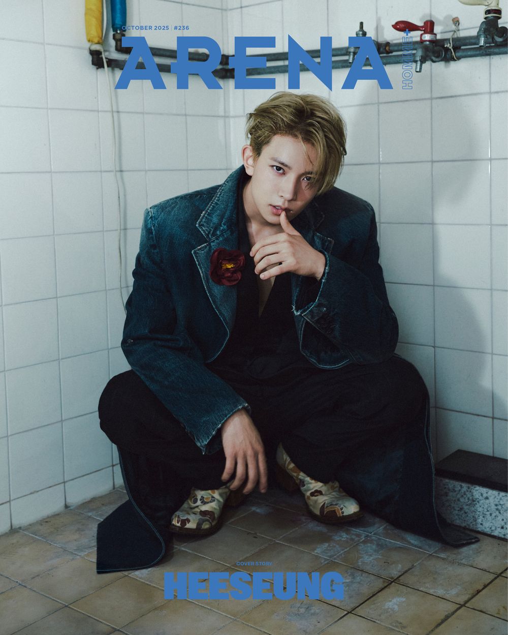 Tạp Chí ARENA Homme+ (Korea) Magazine #October 2025 - ENHYPEN