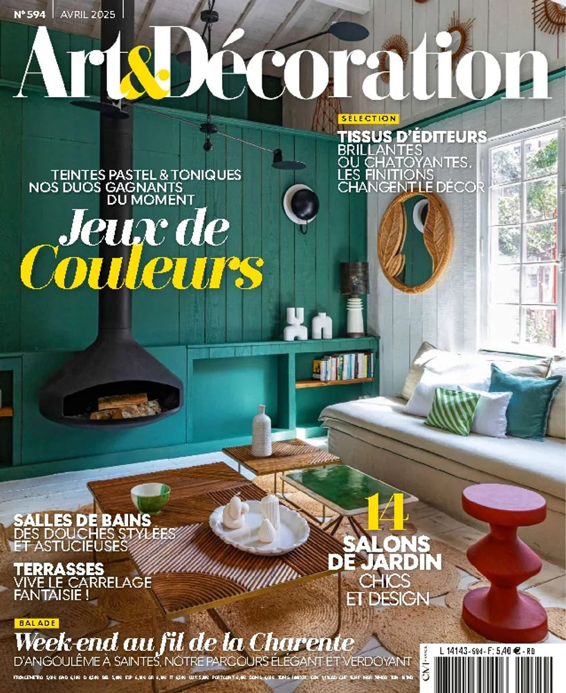 Tạp Chí Art & Décoration (France) Magazine #Issue 594 - April 2025-Kallos
