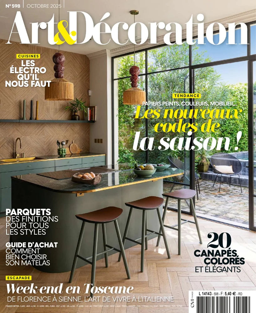 Tạp Chí Art & Décoration (France) Magazine #Issue 598 - October 2025-Kallos