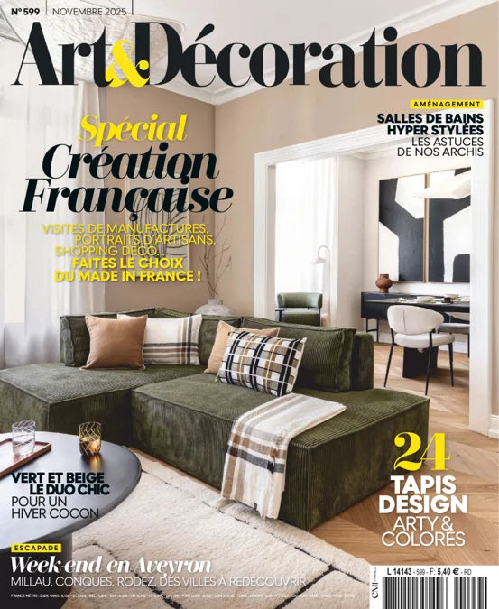Tạp Chí Art & Décoration (France) Magazine #Issue 599 - November 2025-Kallos