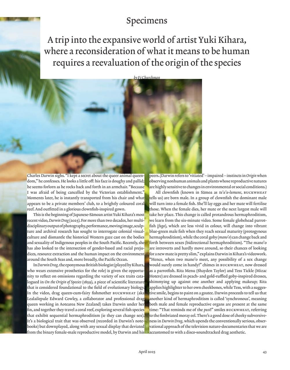 Tạp Chí ArtReview Magazine #April 2025