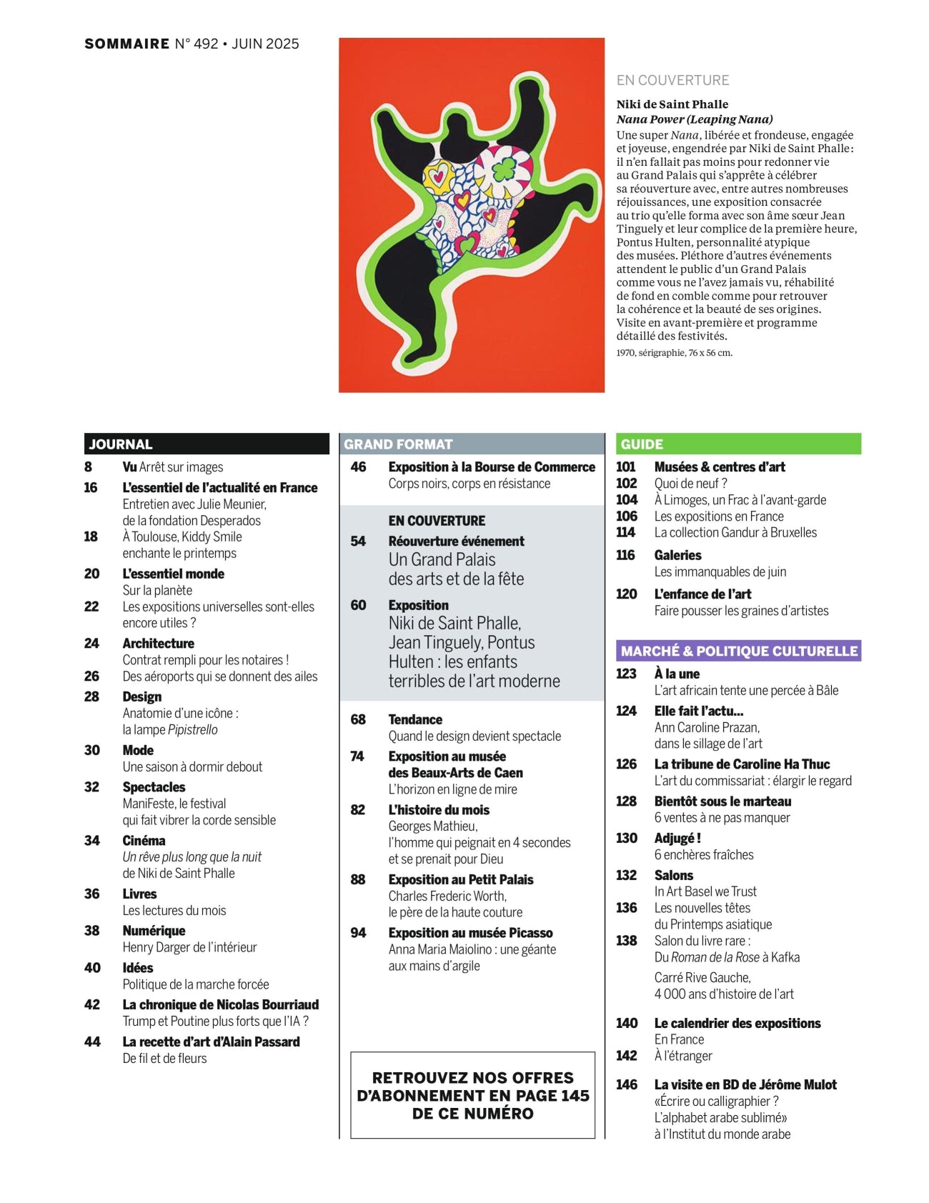 Tạp Chí Beaux Arts (France) Magazine #Issue 492 - June 2025-Kallos
