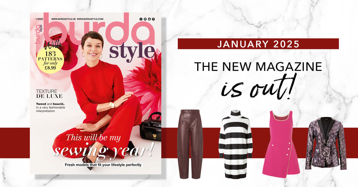 Tạp Chí Burda Style Magazine #January 2025 - Kallos Vietnam